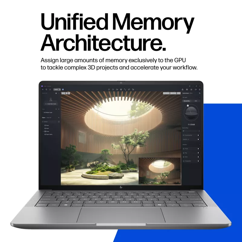 Mobiilityöasema HP ZBook Ultra G1a 14 inch AMD Ryzen AI Max 390 32 GB RAM 1 TB SSD Windows 11 Pro