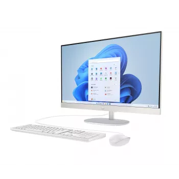 HP All-in-One 27-cr0048na Intel® Core™ i7 i7-1355U 68,6 cm (27 tuumaa) 1920 x 1080 pikseliä All-in-One PC 8 GB DDR4-SDRAM 1 TB SSD Windows 11 Home Wi-Fi 6 (802.11ax) valkoinen (kunnostettu)