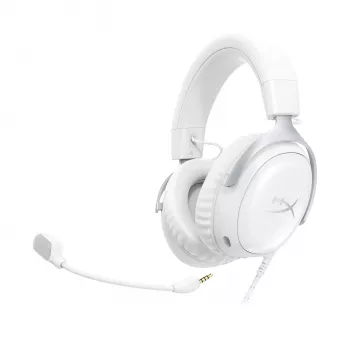 HyperX Cloud III -pelikuulokemikrofoni (valkoinen), valkoinen, Kiina, Thaimaa, Circumaural, suljettu, 155 mm, 86,7 mm