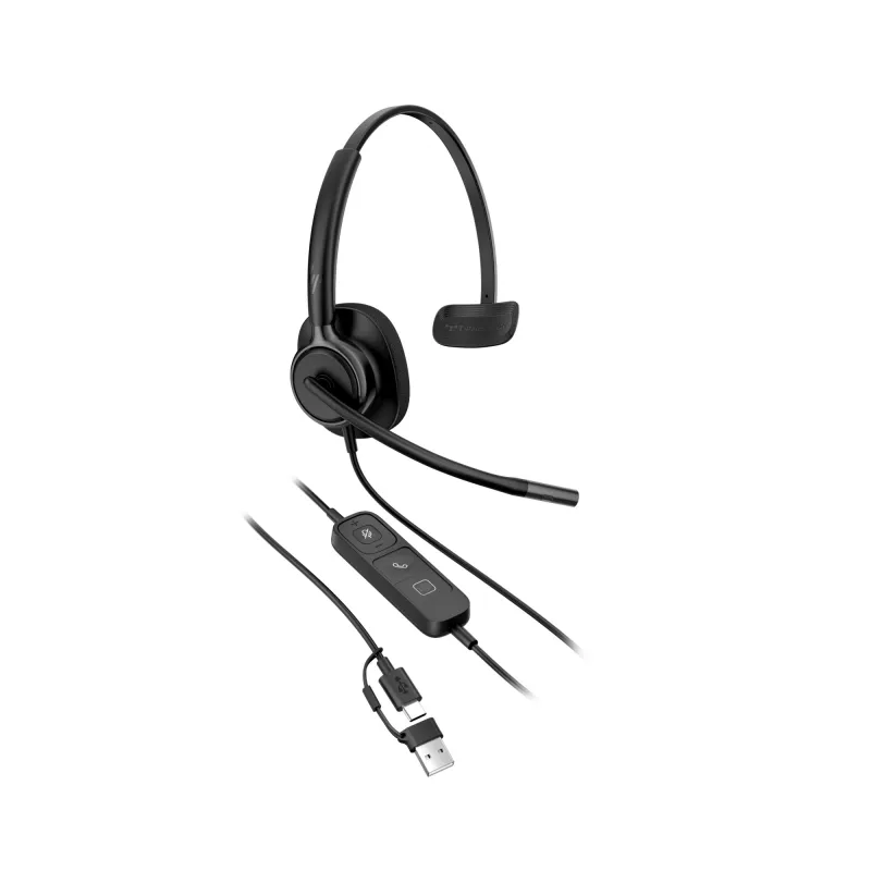 Langallinen USB-headset HP POLY MISSION 415 USB HS CL WW, malli C01A9AA#AC3