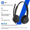HP Poly Mission 415 yksikanavainen USB-johdollinen headset (bulk), 99 g, musta