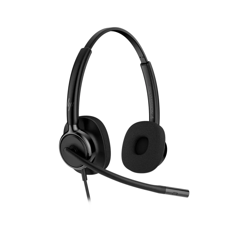 Langallinen stereokuulokemikrofoni HP POLY Mission 425 Classic, USB-liitäntä, 126 g