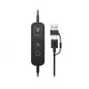 Langallinen stereokuulokemikrofoni HP POLY Mission 425 Classic, USB-liitäntä, 126 g