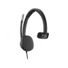 HP Poly Mission 615 yksikanavainen USB-johdollinen headset, 117,5 g, musta