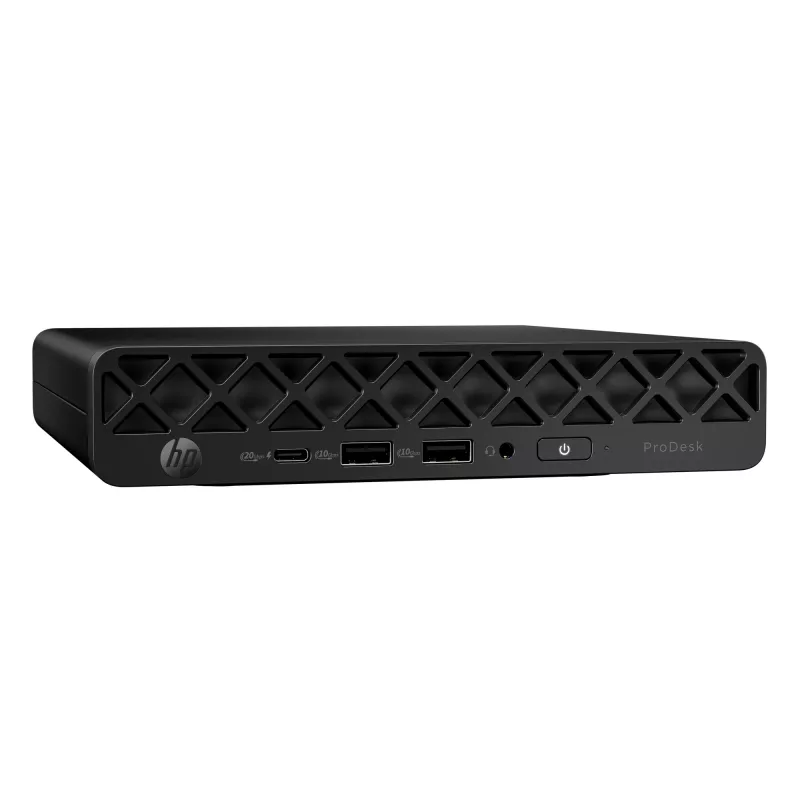 Mini-PC HP ProDesk 4 G1i AI — Intel Core Ultra 5 235T, 16 GB DDR5, 512 GB SSD, Windows 11 Pro, musta
