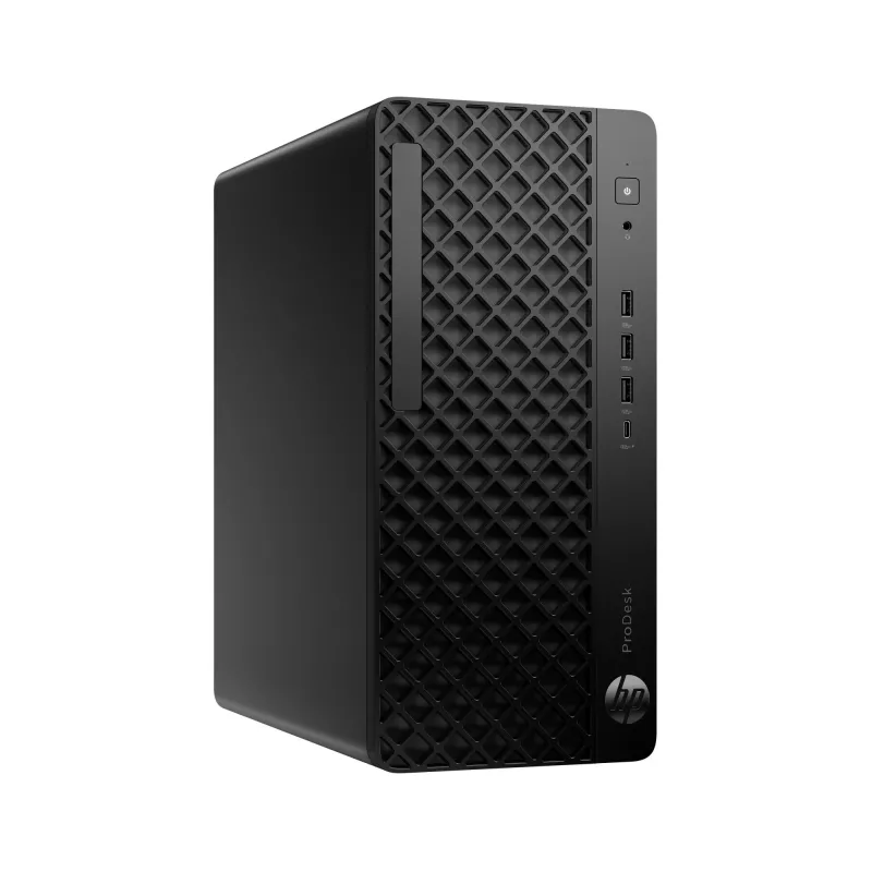HP ProDesk 4 Tower G1i AI Intel Core Ultra 7 265 16 GB DDR5-SDRAM 512 GB SSD Windows 11 Pro PC AI PC musta