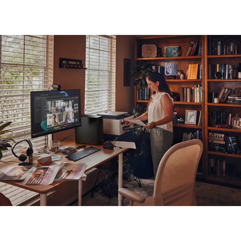 HP ProDesk 4 Tower G1i AI Intel Core Ultra 7 265 16 GB DDR5-SDRAM 512 GB SSD Windows 11 Pro PC AI PC musta