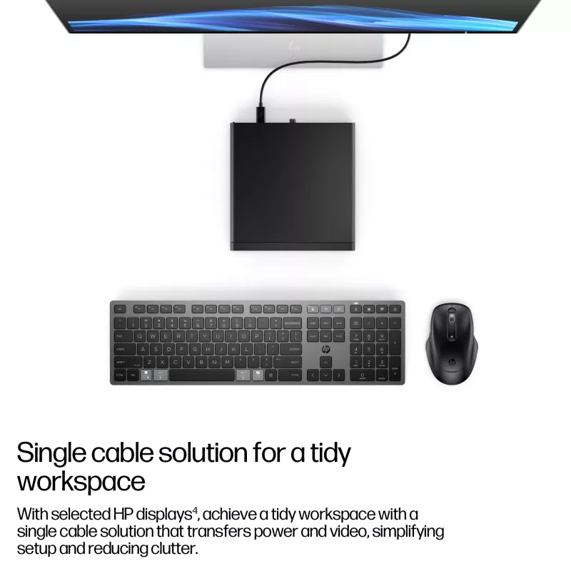 Mini-PC HP EliteDesk 8 Mini G1i AI — Intel Core Ultra 7 265T, 16 GB DDR5, 1 TB SSD, Windows 11 Pro, musta