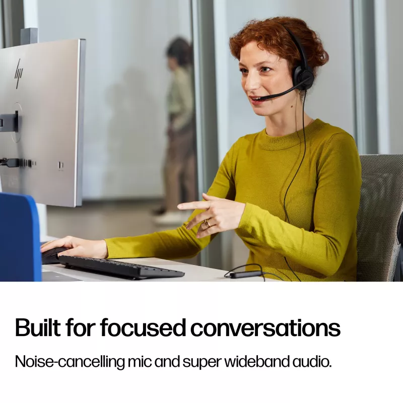 HP Poly Mission 425 stereo USB-kaapelikuulokkeet