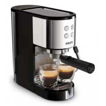 Espressokeitin Krups Virtuoso XP441810 manuaalinen 1,1 l 1350 W musta