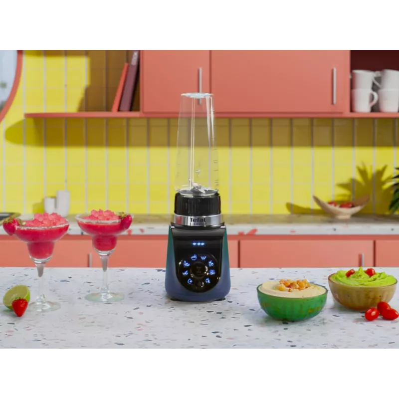 Tefal Blend Up BL19H4F0 sekoitin 0,85 L tehosekoitin 1000 W sininen, läpinäkyvä