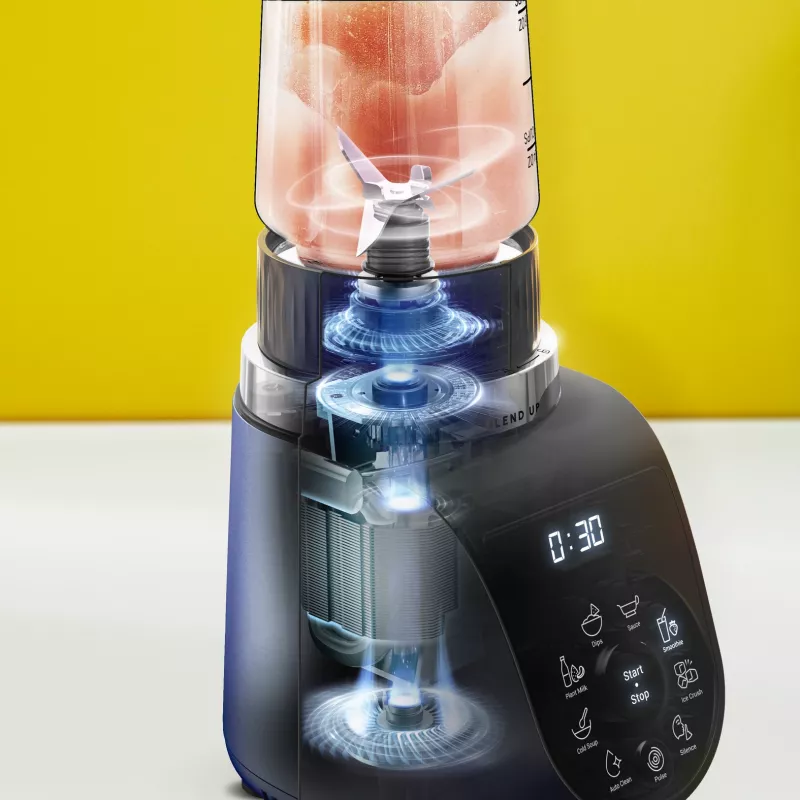 Tefal Blend Up BL19H4F0 sekoitin 0,85 L tehosekoitin 1000 W sininen, läpinäkyvä