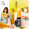 Tefal Blend Up BL19H4F0 sekoitin 0,85 L tehosekoitin 1000 W sininen, läpinäkyvä