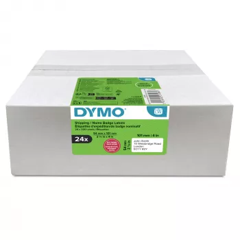 Tarrarullapakkaus Dymo LabelWriter 101 x 54 mm, valkoiset paperitarrat, 24 rullaa (220 tarraa/rulla)