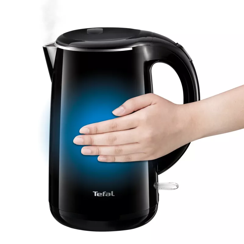 Tefal Safe'Tea KO2608 vedenkeitin 1,7 L 1800 W musta