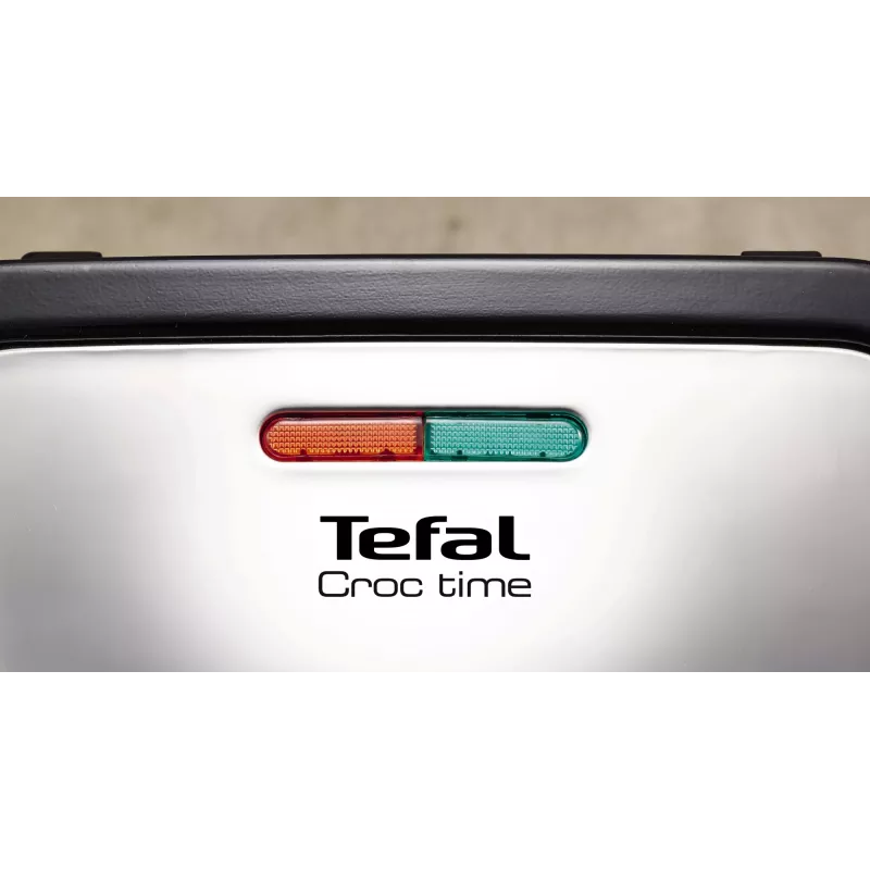 Kontaktigrilli Tefal SM193D – sähköinen pöytägrilli, musta ja ruostumaton teräs, 1,9 kg