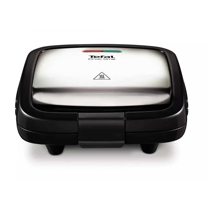 Kontaktigrilli Tefal SM193D – sähköinen pöytägrilli, musta ja ruostumaton teräs, 1,9 kg