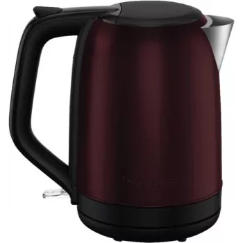 Vedenkeitin MOULINEX BY5S05E0 1,7 L 2400 W musta/burgundinpunainen ruostumaton teräs