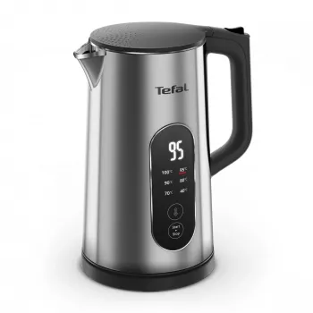 Tefal Selection KI871DE0 vedenkeitin 1,7 l 1500 W musta, ruostumaton teräs