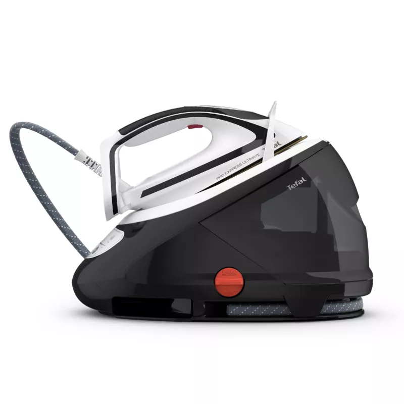 Tefal Pro Express Ultimate GV9550 1,9 L Durilium AirGlide Autoclean -silityspohja musta, valkoinen