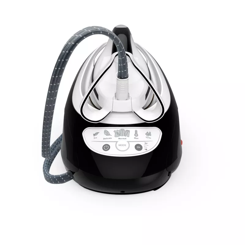 Tefal Pro Express Ultimate GV9550 1,9 L Durilium AirGlide Autoclean -silityspohja musta, valkoinen