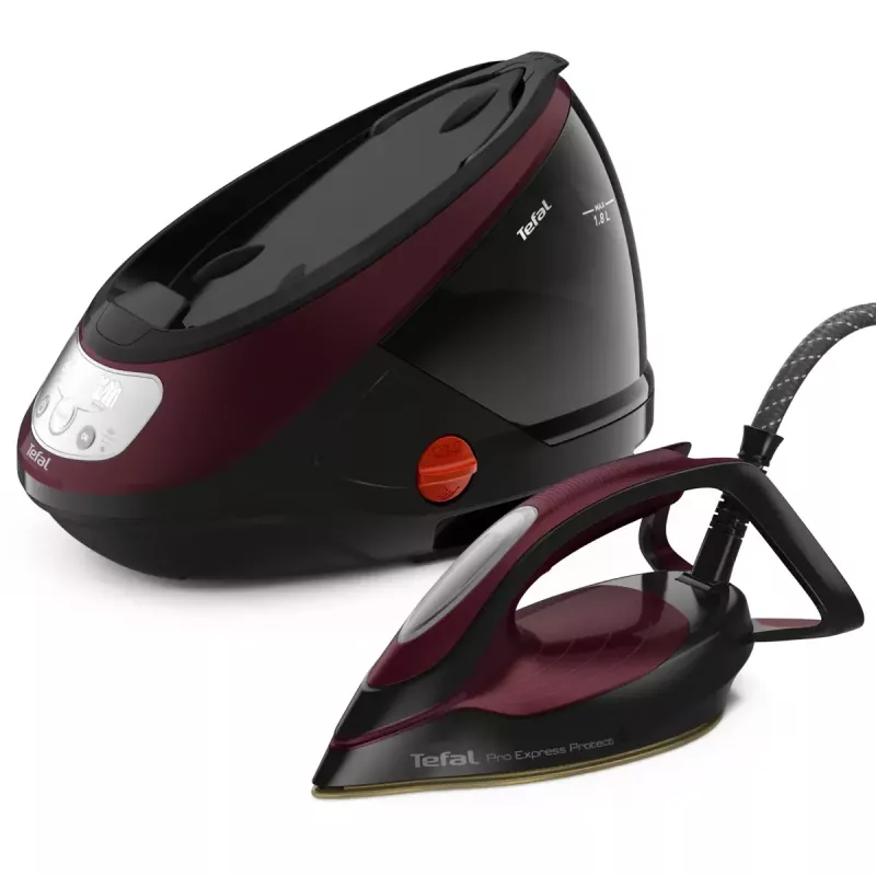 Tefal Pro Express Protect GV9230 2600 W 1,8 L musta, burgundi