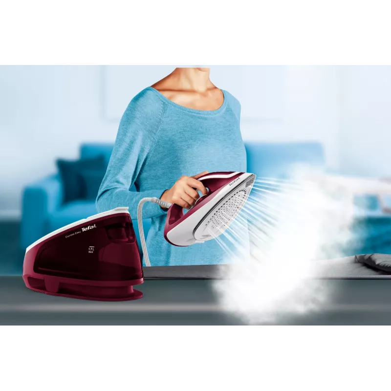 Tefal Express Easy SV6130 2200 W 1,7 L punainen, valkoinen