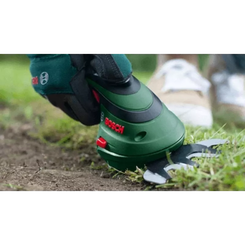 Bosch Isio akkukäyttöinen ruohosakset 8 cm 3,6 V musta, vihreä