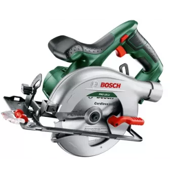 Bosch PKS 18 LI 15 cm musta, vihreä, ruostumaton teräs 3800 kierr./min