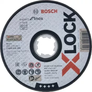 Bosch suora katkaisulaikka 125 mm 22,23 mm tarvike 2608619265 1 kpl katkaisulaikka