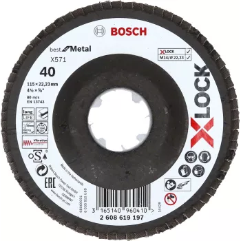 Bosch 2 608 619 197 kulmahiomakoneen tarvike lamellilaikka