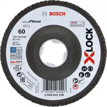 Bosch 2 608 619 198 kulmahiomakoneen tarvike lamellilaikka