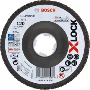 Bosch X-LOCK X571 BEST FOR METAL karkaisulaikka