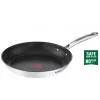 Yleispannu Tefal DUETTO+ G7320434 24 cm – ruostumaton teräs, PFOA-vapaa, musta