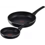 Paistinpannusarja Tefal Generous Cook C27890 – alumiini, 20 cm & 28 cm, musta, 2 kpl