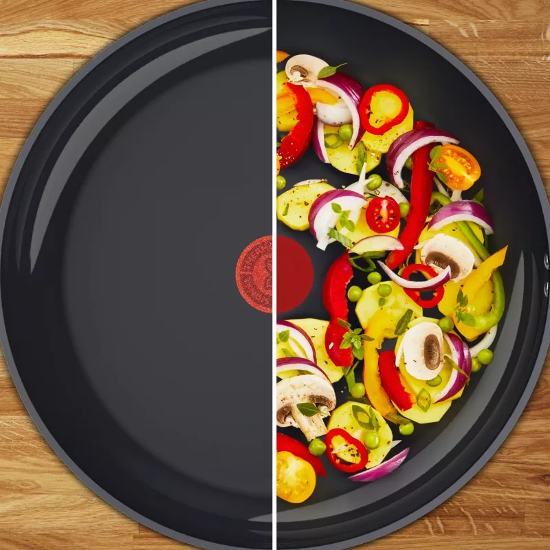 Tefal Change musta C4763225 paistinpannu kasari pyöreä