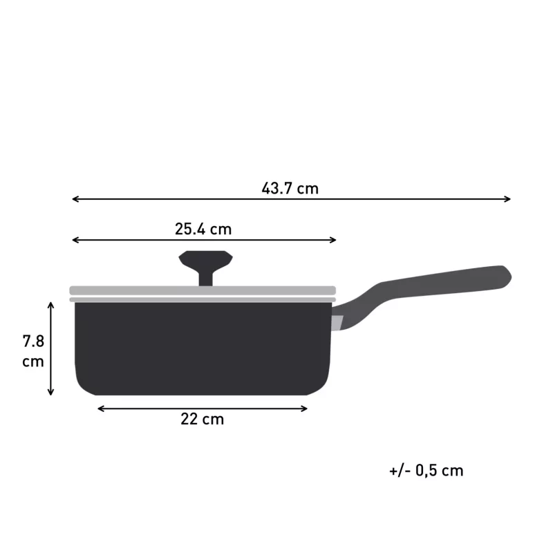 Tefal Change musta C4763225 paistinpannu kasari pyöreä