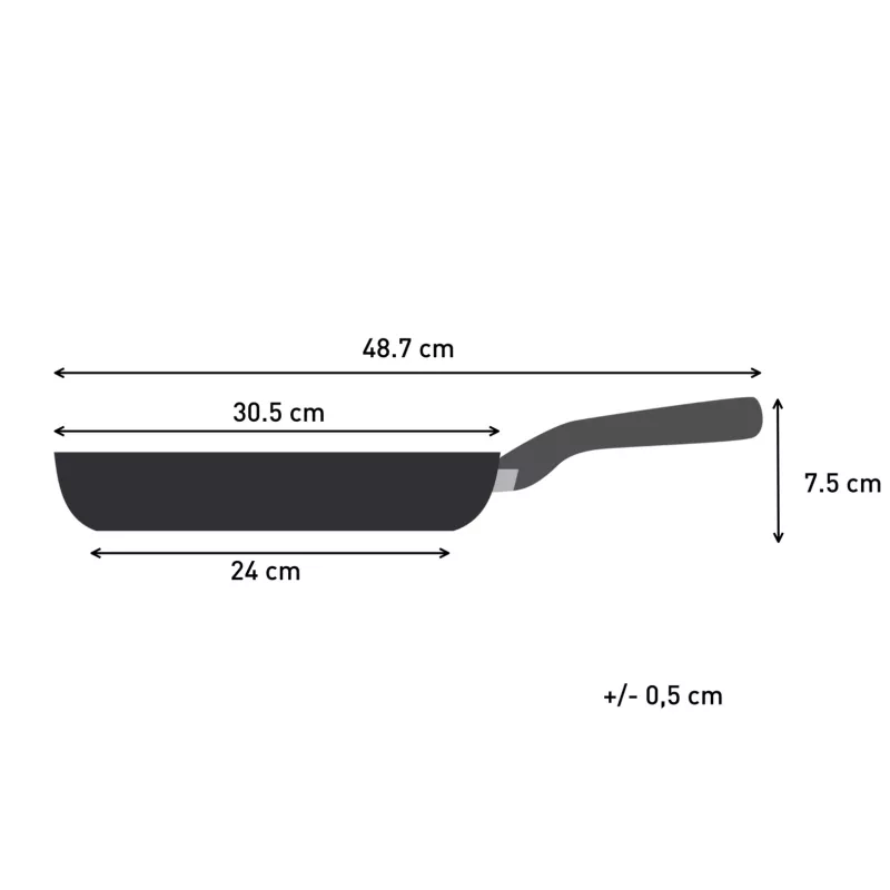 Tefal Cook & Change C4850735 paistinpannu yleispannu pyöreä