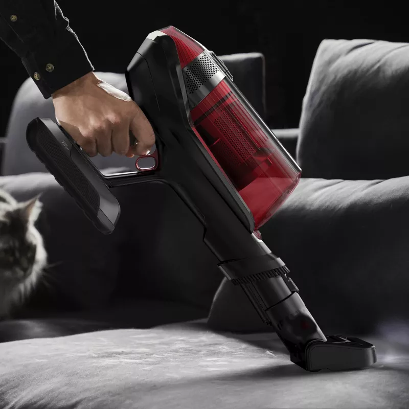 Rowenta RH98A8 2-in-1-akkupölynimuri pussiton 0,9 l 320 W punainen, harmaa