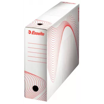 Esselte 128001 arkistolaatikko kartonki punainen, valkoinen