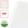 Esselte kirkkaat taskut A4 – Economy –, 210 x 297 mm (A4), läpinäkyvä, polypropeeni (PP), pysty, ylhäältä, 230 mm