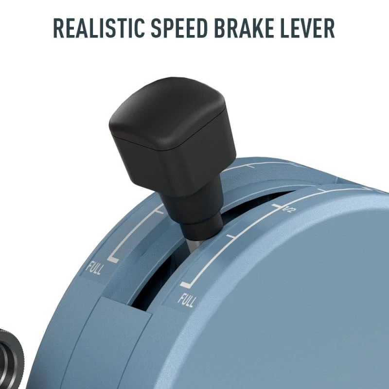 Thrustmaster TCA Quadrant Add-On Airbus Edition musta, sininen lentosimulaattori PC