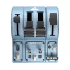 Thrustmaster TCA Quadrant Add-On Airbus Edition musta, sininen lentosimulaattori PC