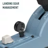 Thrustmaster TCA Quadrant Add-On Airbus Edition musta, sininen lentosimulaattori PC