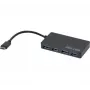 Hypertec 021308-HY USB-keskitin USB 3.2 Gen 1 (3.1 Gen 1) Type-C 5000 Mbit/s musta