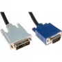 Hypertec 127701-HY videokaapeliadapteri 2 m VGA (D-Sub) DVI musta