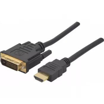 Hypertec 127891-HY videokaapeliadapteri 5 m HDMI Type-A (standardi) DVI-D musta