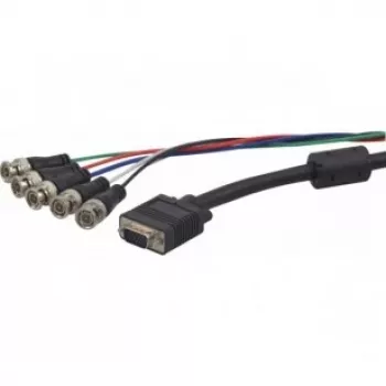 Hypertec 129151-HY videokaapeliadapteri 1,8 m VGA (D-Sub) 5 x BNC musta, sininen, vihreä, punainen, valkoinen