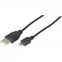 Hypertec 149690-HY USB-kaapeli USB 2.0 0,5 m USB A Micro-USB B musta