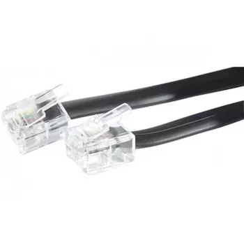 Puhelinkaapeli Hypertec 288100-HY 2 m musta RJ-11